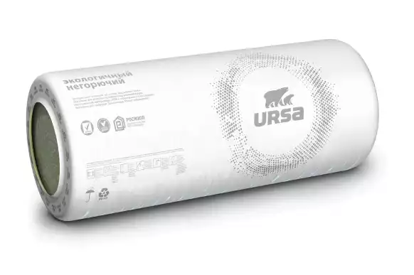 Минеральная вата URSA ТERRA Индустрия (10000х1220х50 мм) 2 шт фото